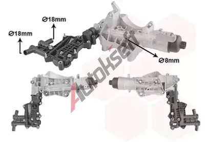 VAN WEZEL Pouzdro olejov�ho filtru VAW 30013734, 30013734