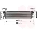 Chladi vzduchu intercooler VAN WEZEL ‐ VAW 30014700