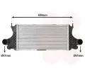 Chladi vzduchu intercooler VAN WEZEL ‐ VAW 30014716