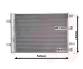 Kondenz�tor klimatizace&nbsp;VAN WEZEL&nbsp;&dash;&nbsp;VAW 30015712