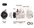 Kompresor klimatizace VAN WEZEL ‐ VAW 3001K710