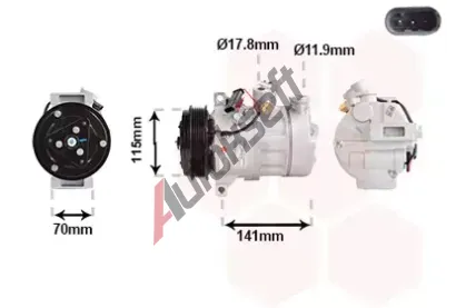 VAN WEZEL Kompresor klimatizace VAW 3001K719, 3001K719 VAN WEZEL Kompresor klimatizace VAW 3001K719, 3001K719