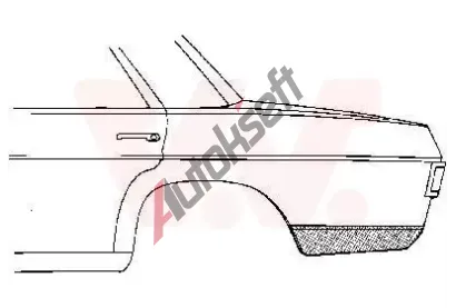 VAN WEZEL Boční stěna VAW 3003.33, 3003.33 VAN WEZEL Boční stěna VAW 3003.33, 3003.33