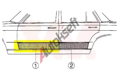 VAN WEZEL Dvee - karosrie VAW 3010176, 3010176