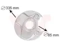 Ochrann plech proti neistotm brzdovho kotoue VAN WEZEL ‐ VAW 3010373