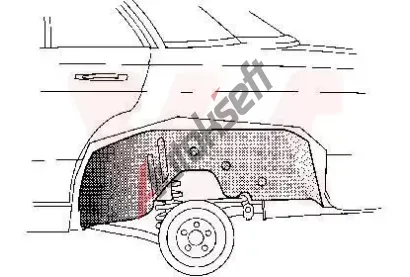 VAN WEZEL Dutina kola VAW 3010470, 3010470