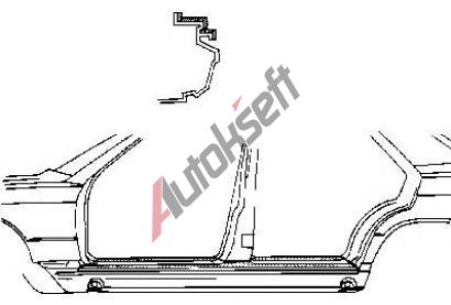 VAN WEZEL Práh dveří VAW 3020103, 3020103  VAN WEZEL Práh dveří VAW 3020103, 3020103