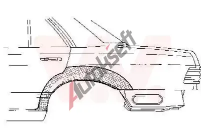 VAN WEZEL Bo�n� st�na VAW 3026147, 3026147