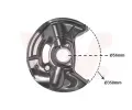 Ochrann plech proti neistotm brzdovho kotoue VAN WEZEL ‐ VAW 3029372