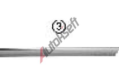 VAN WEZEL Ozdobn/ochrann lita - dvee VAW 3030426, 3030426