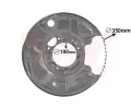 Ochrann plech proti neistotm brzdovho kotoue VAN WEZEL ‐ VAW 3032374
