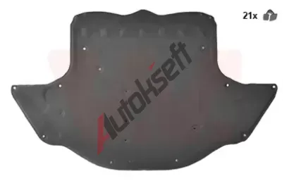 VAN WEZEL Izolace motorovho prostoru VAW 3041460, 3041460