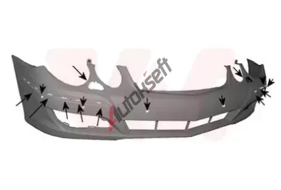 VAN WEZEL Nárazník VAW 3043577, 3043577 VAN WEZEL Nárazník VAW 3043577, 3043577