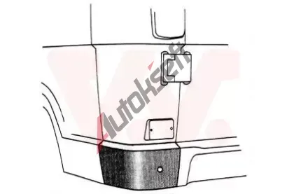 VAN WEZEL Boční stěna VAW 3070133, 3070133  VAN WEZEL Boční stěna VAW 3070133, 3070133