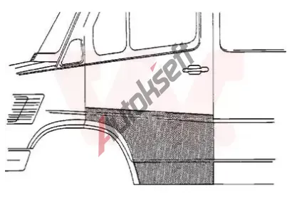 VAN WEZEL Dvee - karosrie VAW 3070178, 3070178