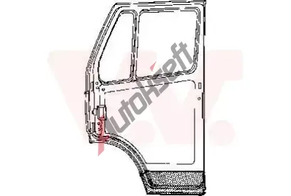 VAN WEZEL Dveře - karosérie VAW 3070272, 3070272  VAN WEZEL Dveře - karosérie VAW 3070272, 3070272
