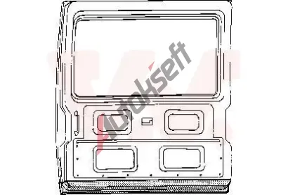 VAN WEZEL Dveře - karosérie VAW 3070274, 3070274  VAN WEZEL Dveře - karosérie VAW 3070274, 3070274