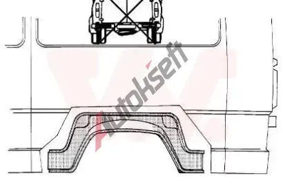 VAN WEZEL Dutina kola VAW 3070445, 3070445 VAN WEZEL Dutina kola VAW 3070445, 3070445