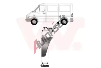 VAN WEZEL Bon stna VAW 3075139, 3075139