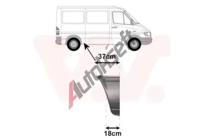 VAN WEZEL Bon stna VAW 3075140, 3075140