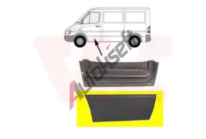 VAN WEZEL Dvee - karosrie VAW 3075172, 3075172