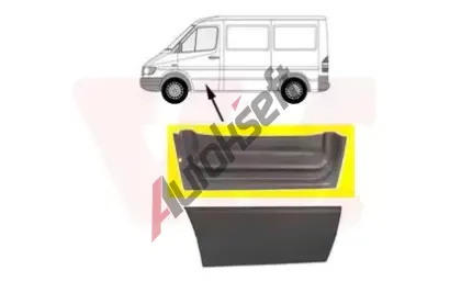 VAN WEZEL Dvee - karosrie VAW 3075272, 3075272