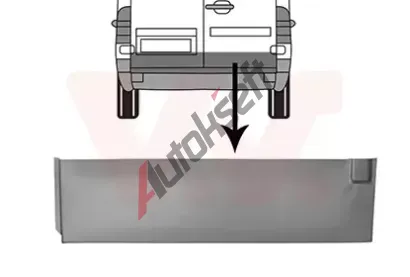 VAN WEZEL Zadn dvee VAW 3076150, 3076150