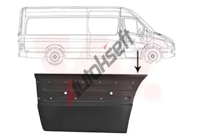 VAN WEZEL Dvee - karosrie VAW 3077172, 3077172