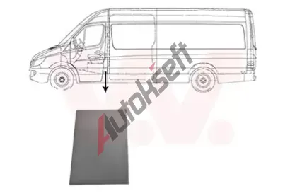 VAN WEZEL Ozdobn / ochrann lita bon stny VAW 3077415, 3077415