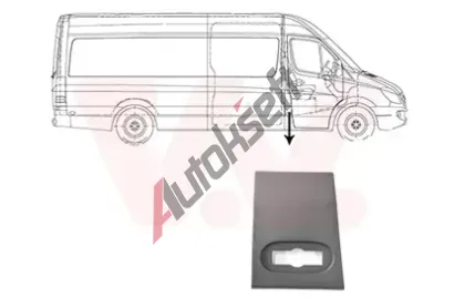 VAN WEZEL Ozdobn / ochrann lita bon stny VAW 3077418, 3077418