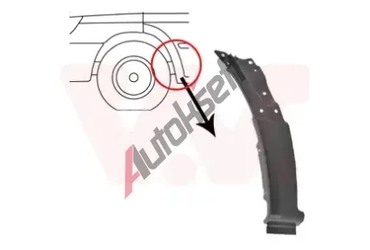 VAN WEZEL Blatnk VAW 3077653, 3077653