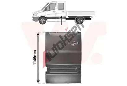 VAN WEZEL Dvee - karosrie VAW 3083177, 3083177