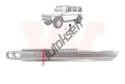 VAN WEZEL Práh dveří VAW 3098101, 3098101  VAN WEZEL Práh dveří VAW 3098101, 3098101