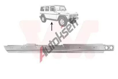 VAN WEZEL Nstupn panel VAW 3098104, 3098104