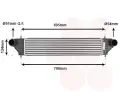 Chladi vzduchu intercooler VAN WEZEL ‐ VAW 32004277