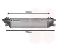 Chladi vzduchu intercooler VAN WEZEL ‐ VAW 32014703