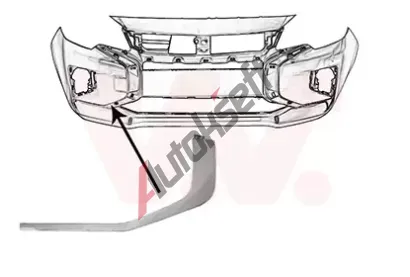 VAN WEZEL Ozdobn / ochrann lita nraznku VAW 3266584, 3266584