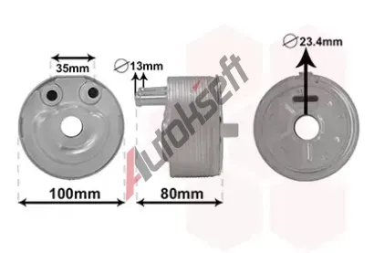 VAN WEZEL Chladi oleje VAW 33003431, 33003431