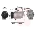 VAN WEZEL Kompresor klimatizace ‐ VAW 3300K386