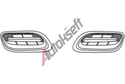 VAN WEZEL Mřížka chladiče VAW 3309516, 3309516 VAN WEZEL Mřížka chladiče VAW 3309516, 3309516