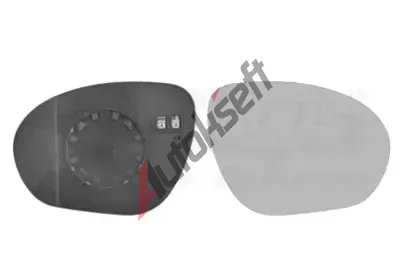 VAN WEZEL Sklo do vnjho zrctka HAGUS VAW 3380838, 3380838