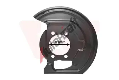 VAN WEZEL Ochranný plech proti nečistotám brzdového kotouče VAW 3388372, 3388372 VAN WEZEL Ochranný plech proti nečistotám brzdového kotouče VAW 3388372, 3388372