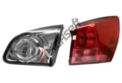 VAN WEZEL Zadn svtlo VAW 3388922, 3388922