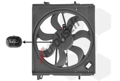 VAN WEZEL Vtrk chlazen motoru VAW 3391746, 3391746