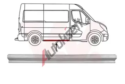 VAN WEZEL N�stupn� panel VAW 3396110, 3396110