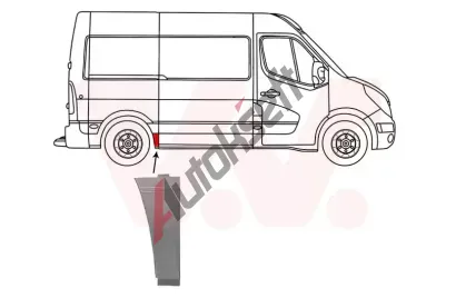 VAN WEZEL Bo�n� st�na VAW 3396142, 3396142