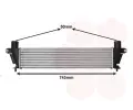 Chladi vzduchu intercooler VAN WEZEL ‐ VAW 36014701