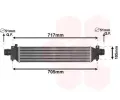 Chladi vzduchu intercooler VAN WEZEL ‐ VAW 37004650