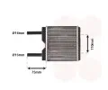 Vmnk tepla vnitnho vytpn VAN WEZEL ‐ VAW 37006094