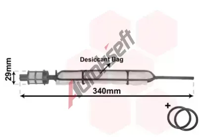 VAN WEZEL Surna klimatizace VAW 3700D378, 3700D378